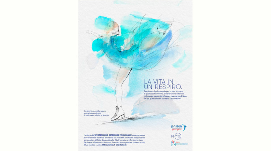 Watercolor illustration, health, sport, fitness, 1, Alessandra Scandella