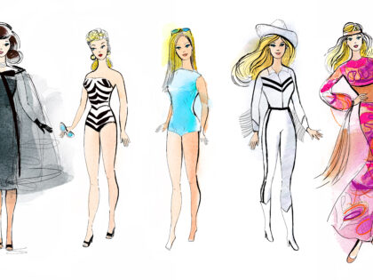 Illustrazione Barbie, Alessandra Scandella
